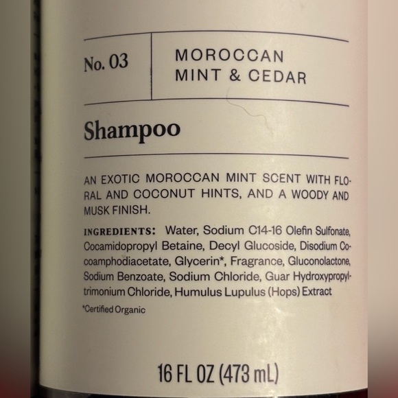 Goodfellow & Co No. 03 Moroccan Mint & Cedar Hair Care Duo - Picture 7 of 7
